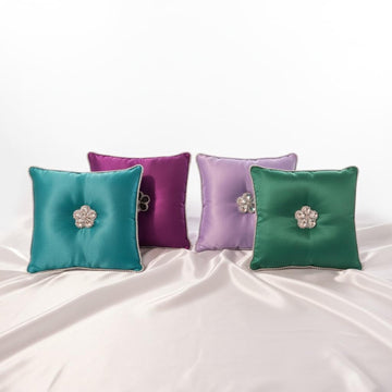 Crown box pageant liner pad Ring bearer cushions crown box cushion jewellery display satin pillow
