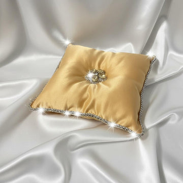 Crown box pageant liner pad Ring bearer cushions crown box cushion jewellery display satin pillow