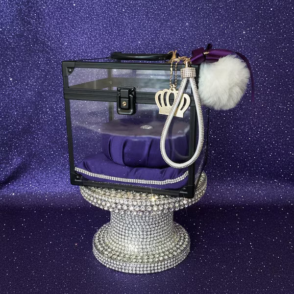 Black crown display box
